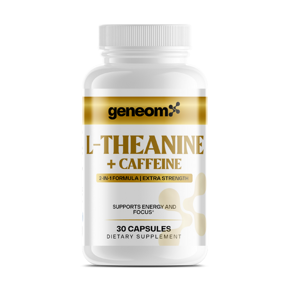 Geneomx L-Theanine Plus Caffeine